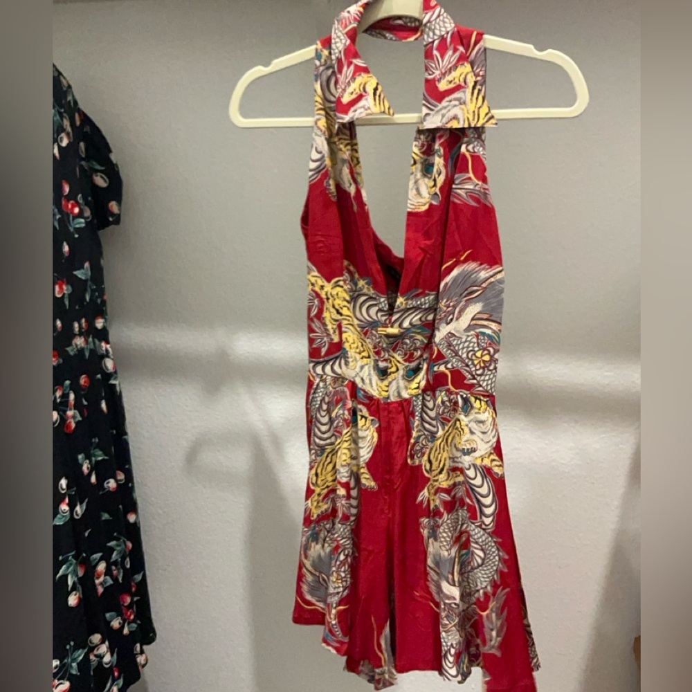 Trashy Diva Romper Dragons and Tigers Size 4